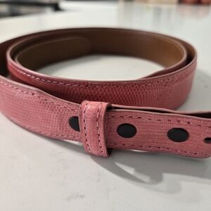 Tom Taylor Pink Textured Men's Belt Strap